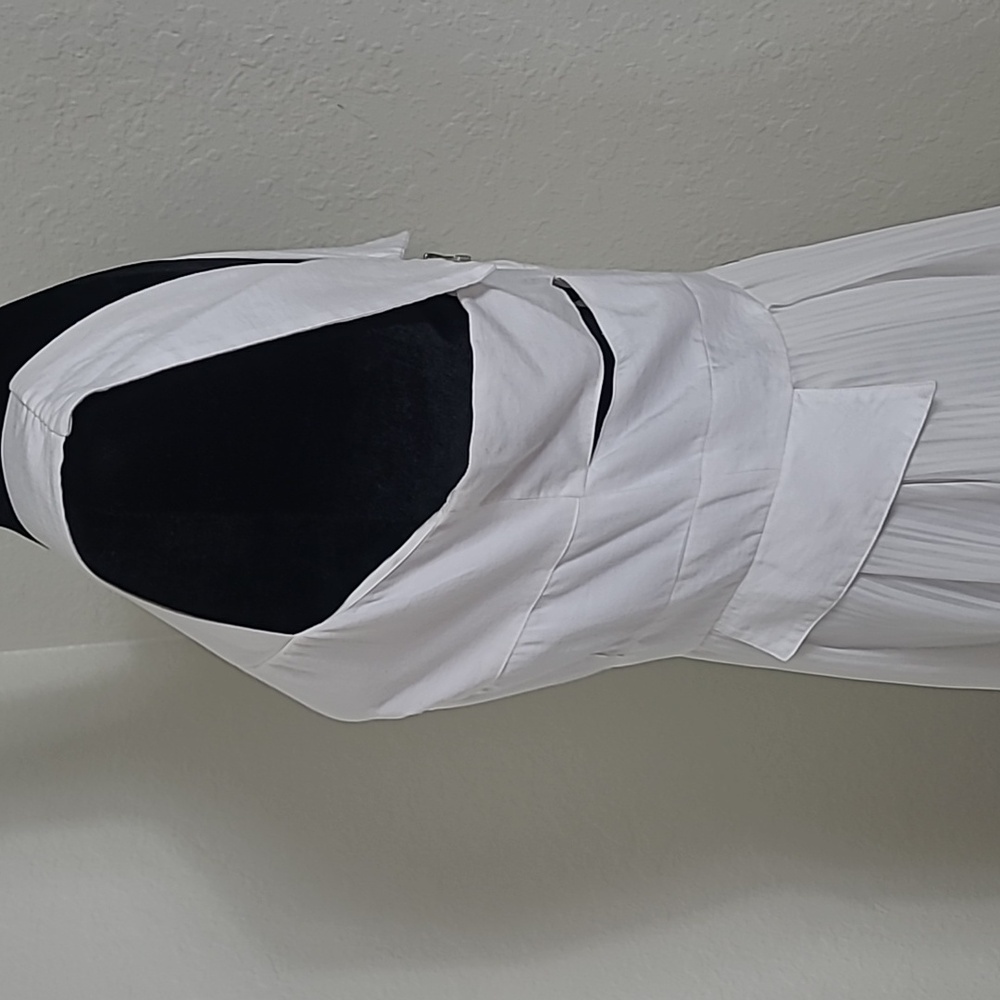 W118 by Walter Baker White High Low Dress Sumnery Party Vacation Size Large - Picture 5 of 11